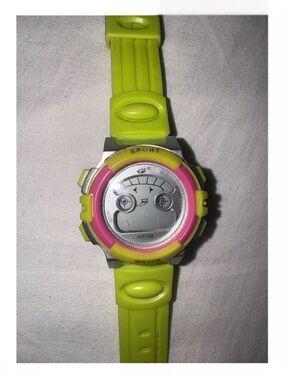 Neon Lime Sport Digital Watch